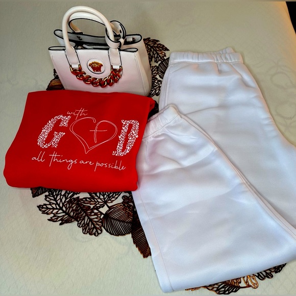 Motivational Joggers Set. Absolute comfort and style. You’ll love it ❤️🙏🏽 - Picture 2 of 2